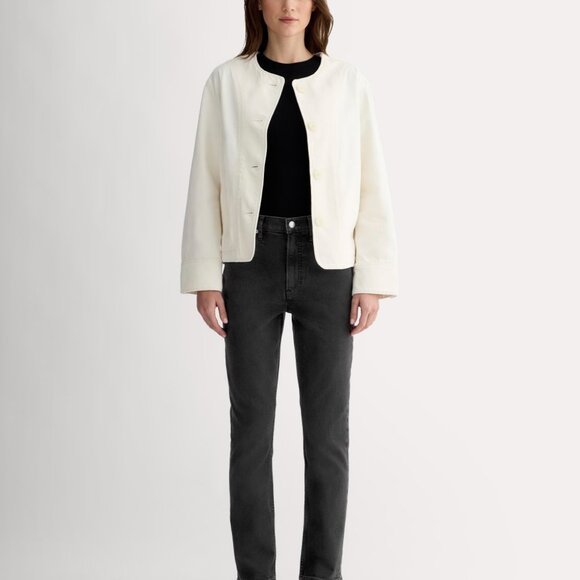 Everlane Women's Original Cheeky® Jean in Washed Black, Size 26, Cotton/Denim - Picture 3 of 4